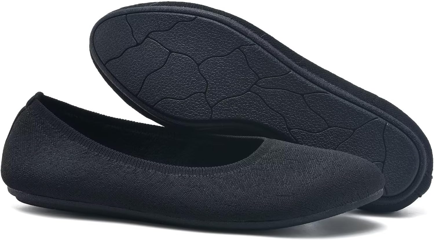 Thumbnail 5 de Puxowe Damen Ballerina Rundzeh Flache Schuhe – Komfortable Slip-On Flats für Alltag und Spaziergänge