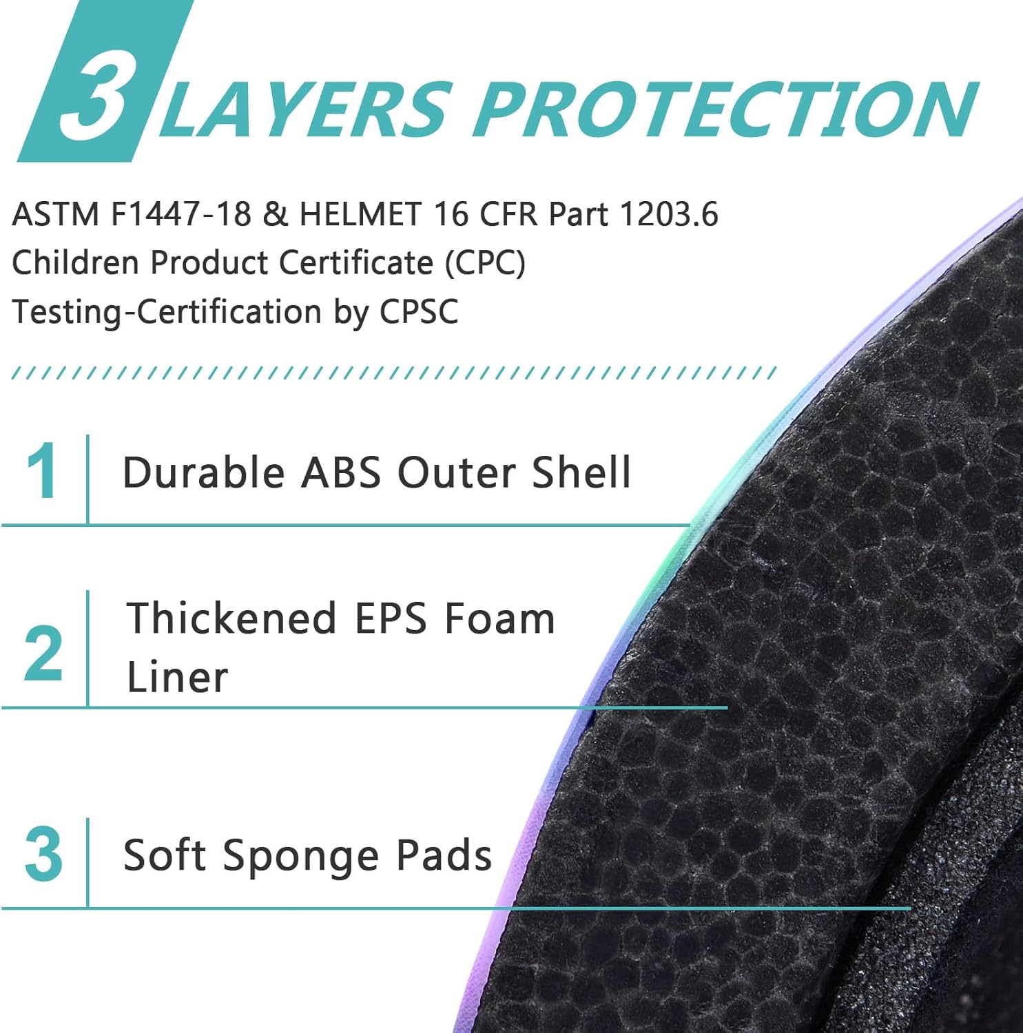 Thumbnail 5 de Bienbee Kids Bike Helmet for Toddlers Age 1-3