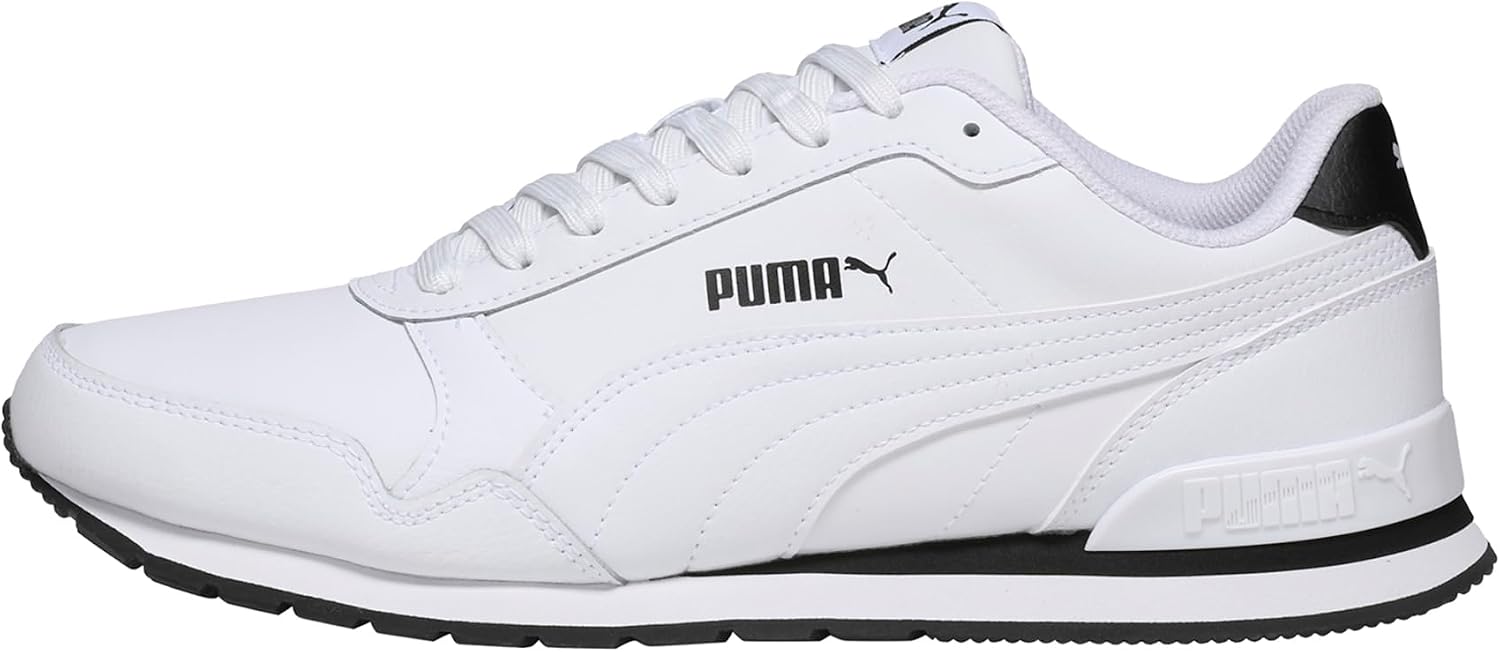 Detalle de PUMA St Runner V2 Full L, Baskets Mixte – Blanc, taille 43 EU