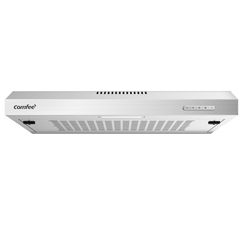 Detalle de Comfee SLIF17SS-60 LED: campana extractora bajo encimera de 60 cm y 200 m³/h