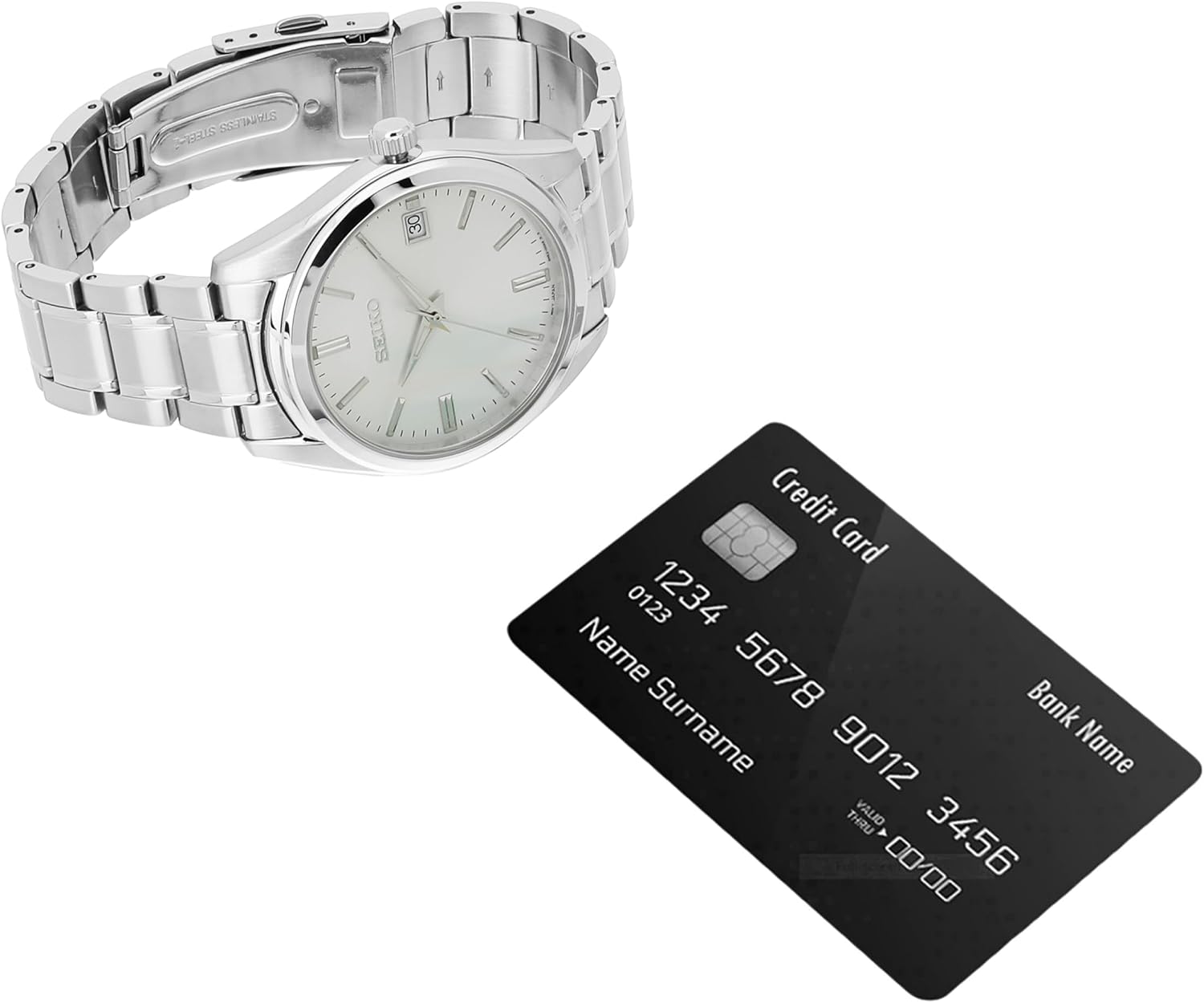 Thumbnail 4 de Seiko Montre homme analogique quartz acier