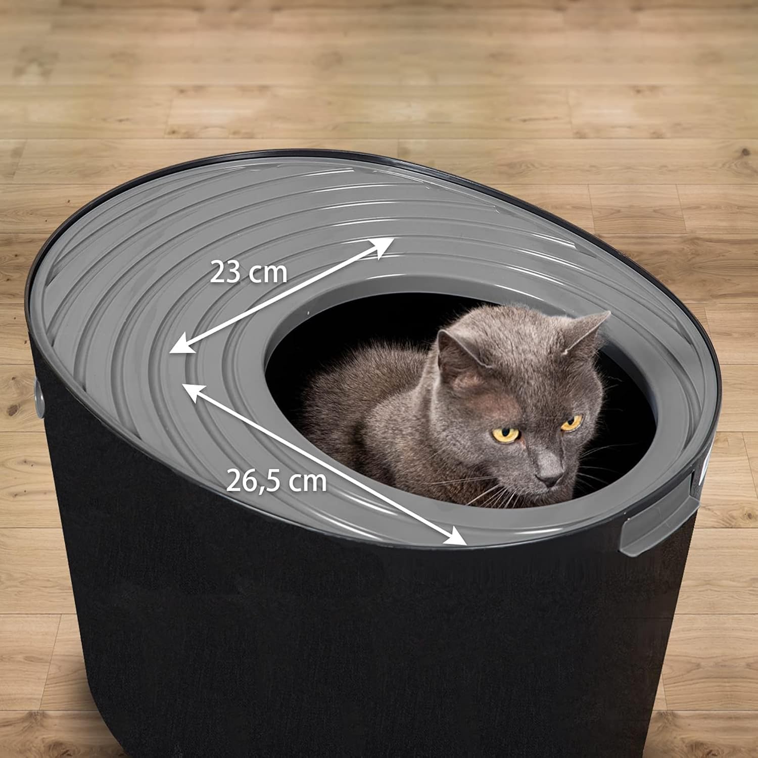 Detalle 2 de Iris Ohyama PUNT-530 Katzentoilette bis 7 kg