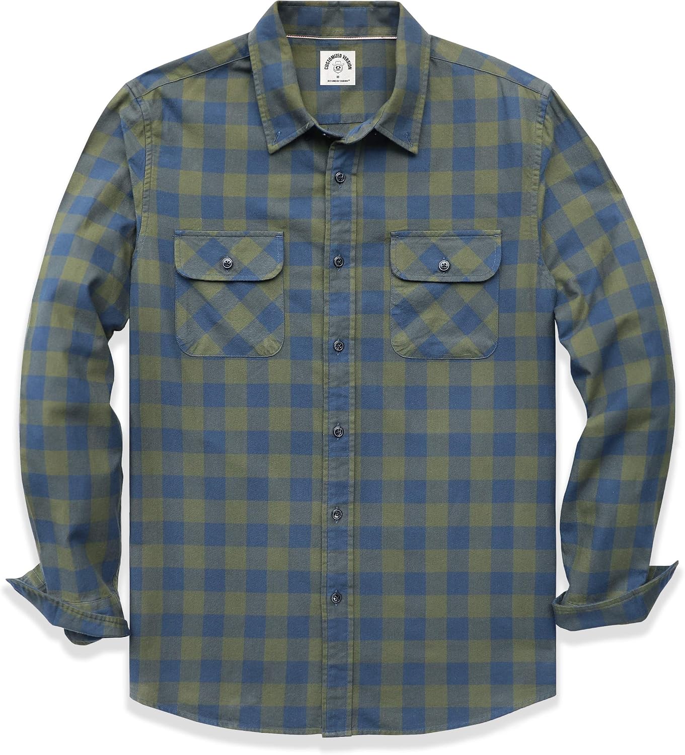 Thumbnail 6 de Dubinik Flanellhemd 6 oz Herren Langarm