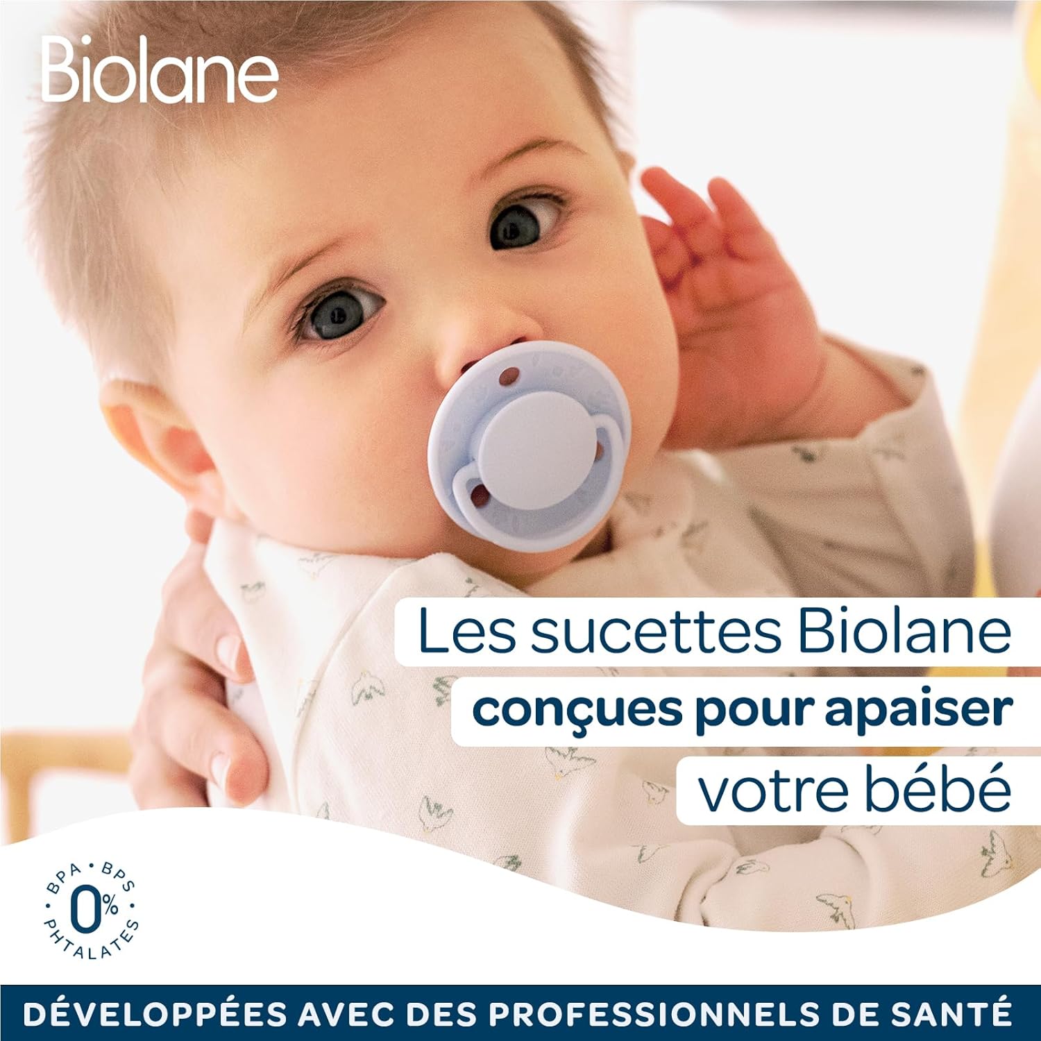 Thumbnail 6 de Biolane – Tétines rondes extra-fines pour 6 mois et plus, téterelle en caoutchouc naturel (vert bicolore)