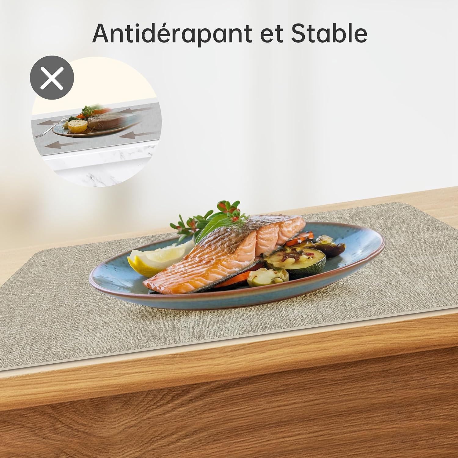 Thumbnail 5 de KitchenBoss Set de Table lavable 43x30 cm
