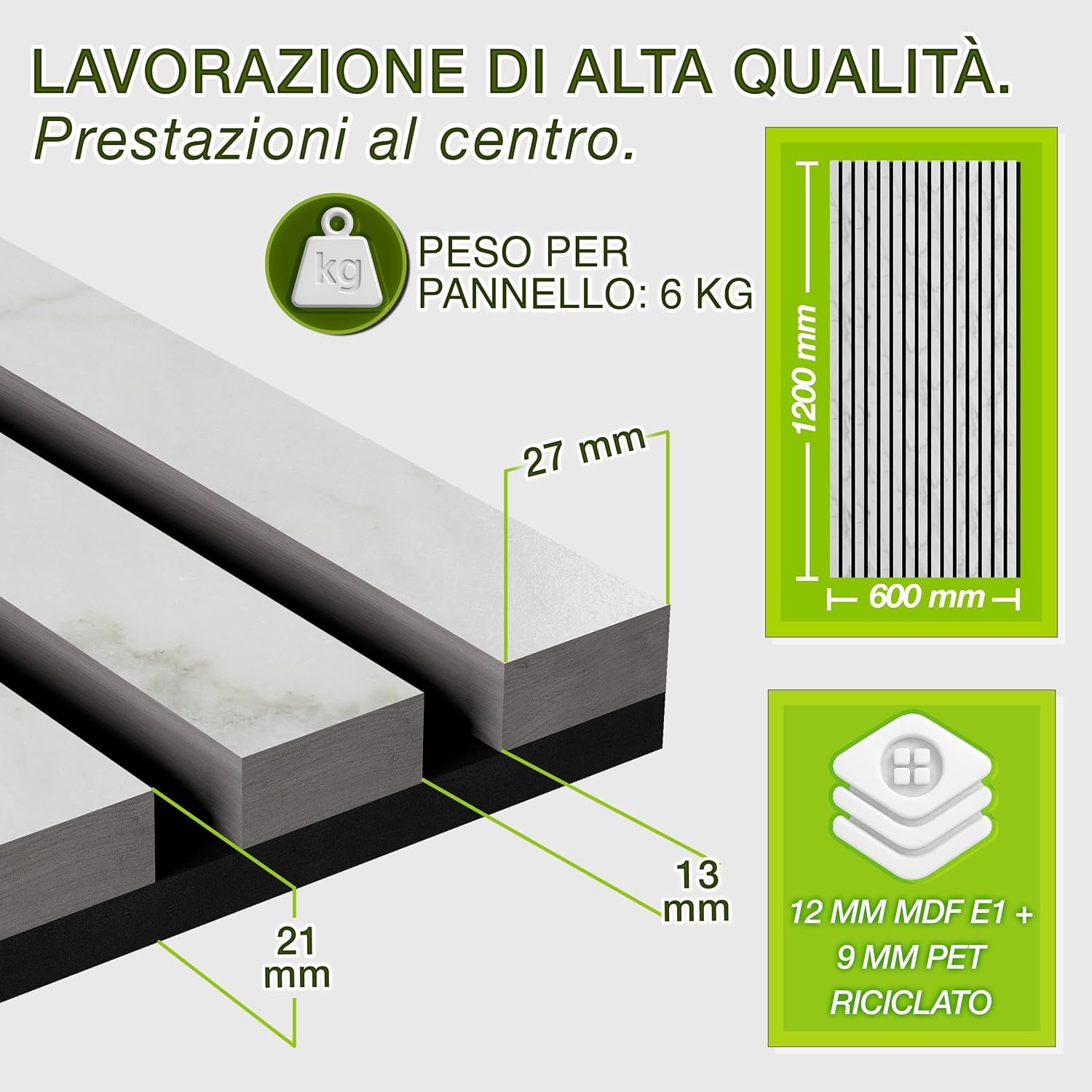 Thumbnail 1 de TRESKO 2 pannelli acustici legno