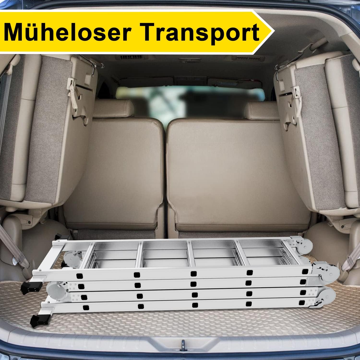 Thumbnail 6 de Joparri 4x5 Mehrzweckleiter (582 cm, 7-in-1) aus Aluminium bis 150 kg