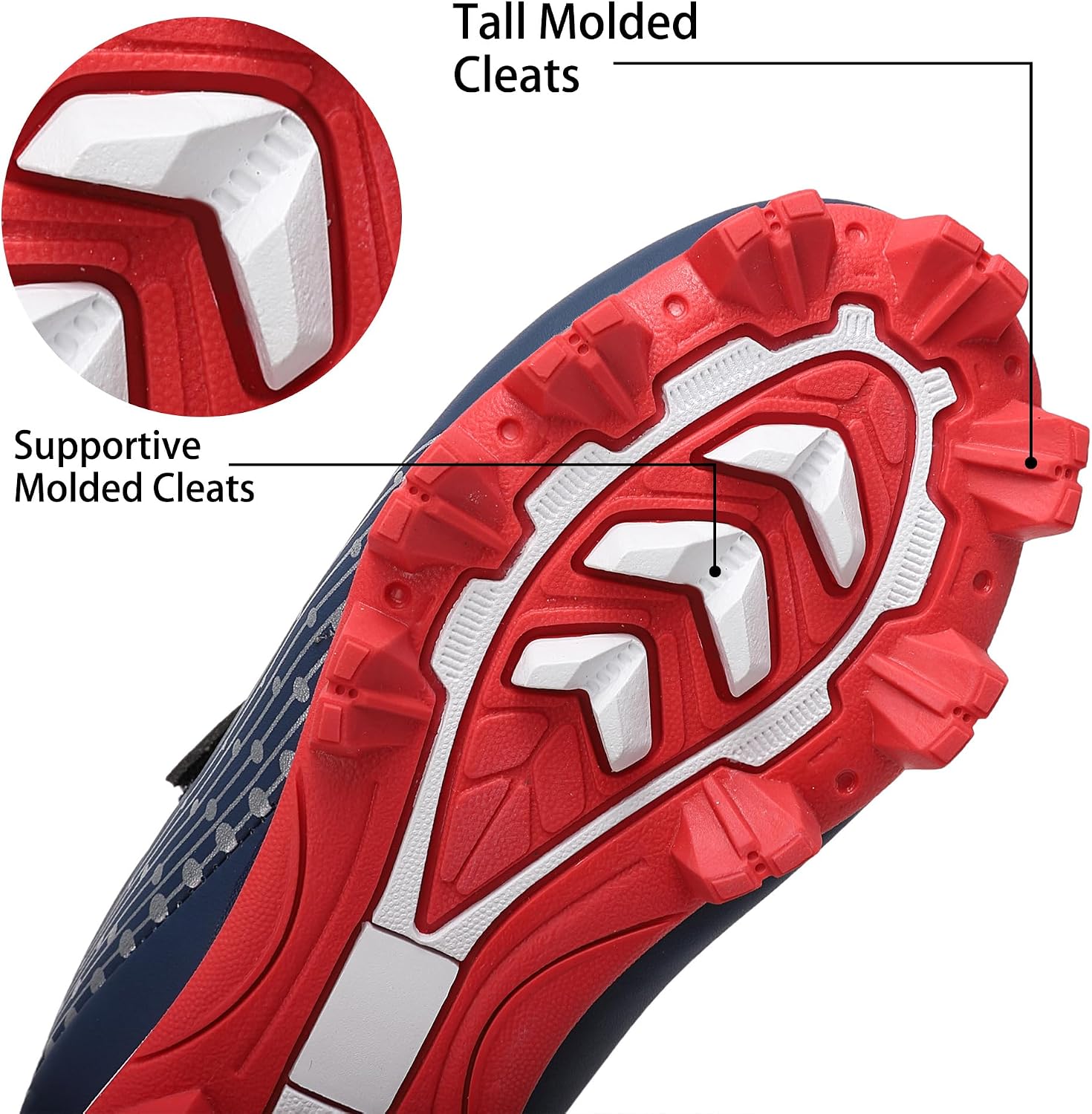 Detalle 2 de EQW Kids' Baseball Cleats