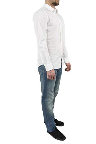 Thumbnail 1 de Tommy Jeans Tjm Original Stretch Shirt Dm0dm04405 Camisa Blanco L