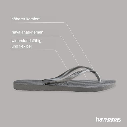 Thumbnail 3 de Havaianas Slim Damen Flip-Flop Steel Grey 33 EU