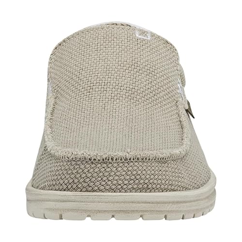 Thumbnail 1 de HEYDUDE Mikka Braided: mocassino slip-on in off White, 42