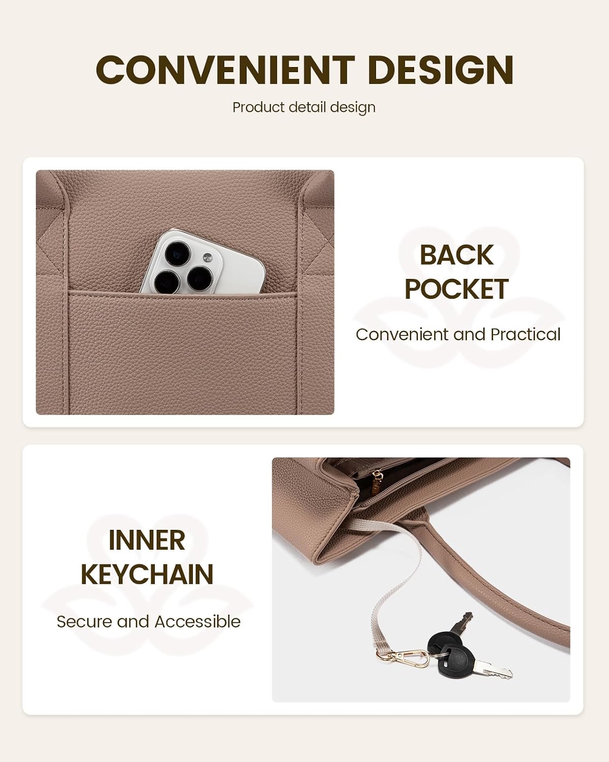 Thumbnail 4 de LOVEVOOK 15.6" Laptop Tote Bag