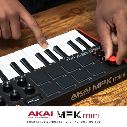 Thumbnail 13 de Akai Professional MPK Mini MK3 – USB-MIDI-Controller mit 25 Minikarten-Tasten, Arpeggiator, Pads und NKS-Unterstützung
