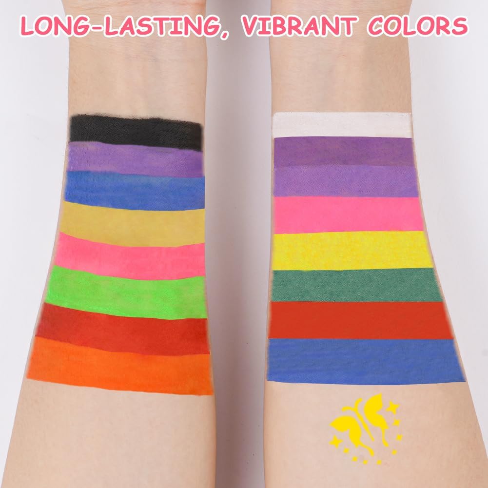 Thumbnail 4 de LOPHE Trucco Viso Bambini – 39 Colori Body Paint con 5 Pennelli, sicuro e non tossico