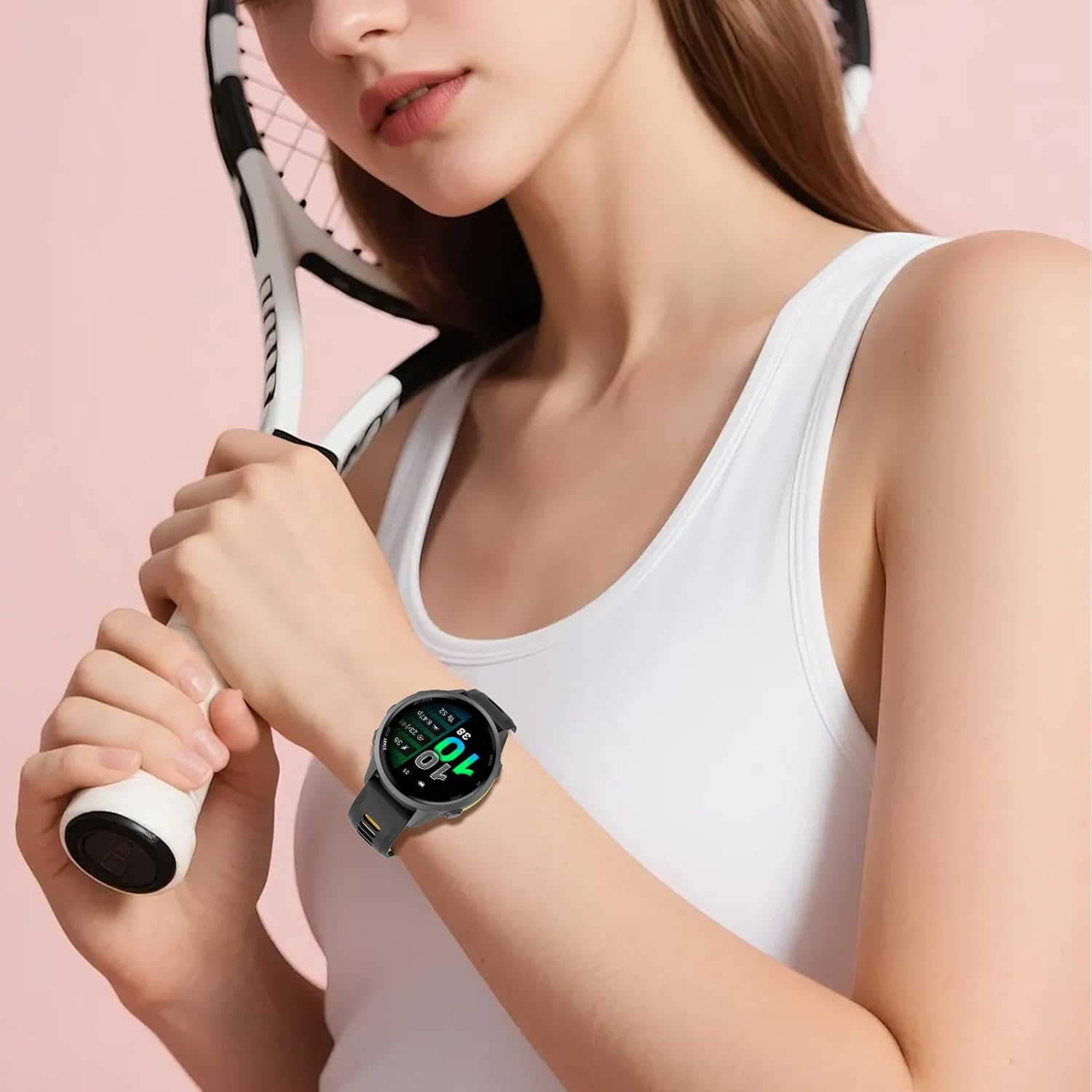 Thumbnail 6 de U-LIMVE armband för Garmin Forerunner, 22 mm silikon med verktyg