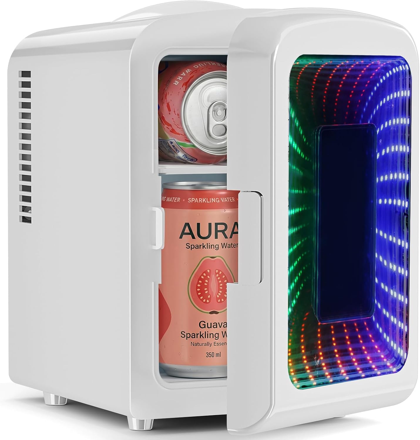 Detalle de Antarctic Star LY1904 4L Mini Fridge with LED Gaming Light