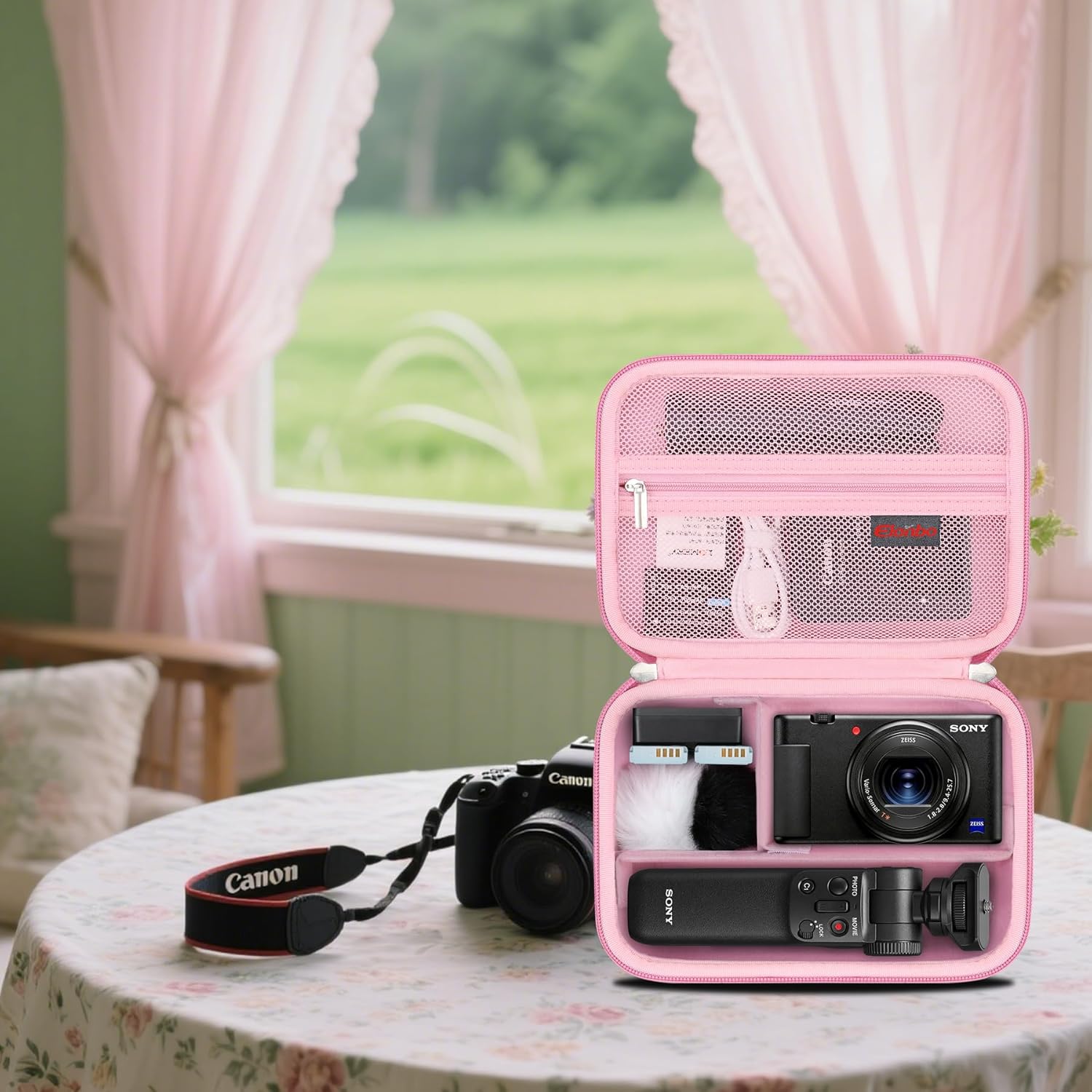 Thumbnail 6 de Elonbo case for Sony ZV-1 II, pink