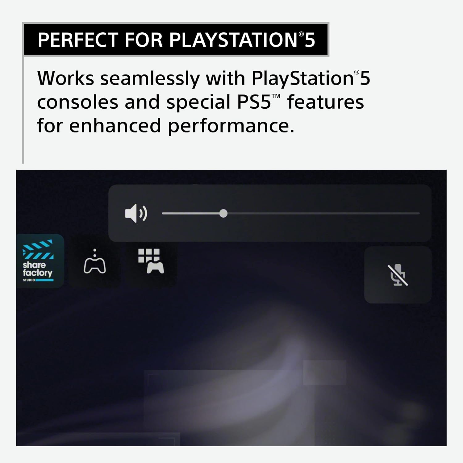 Thumbnail 6 de Sony wireless gaming headset INZONE H9