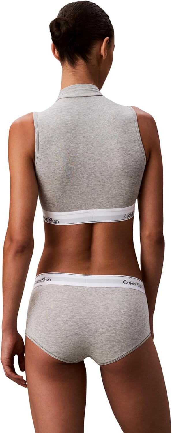 Thumbnail 1 de Calvin Klein Damen Hipster Boyshort mit Logobund – bequem, körpernah und alltagstauglich