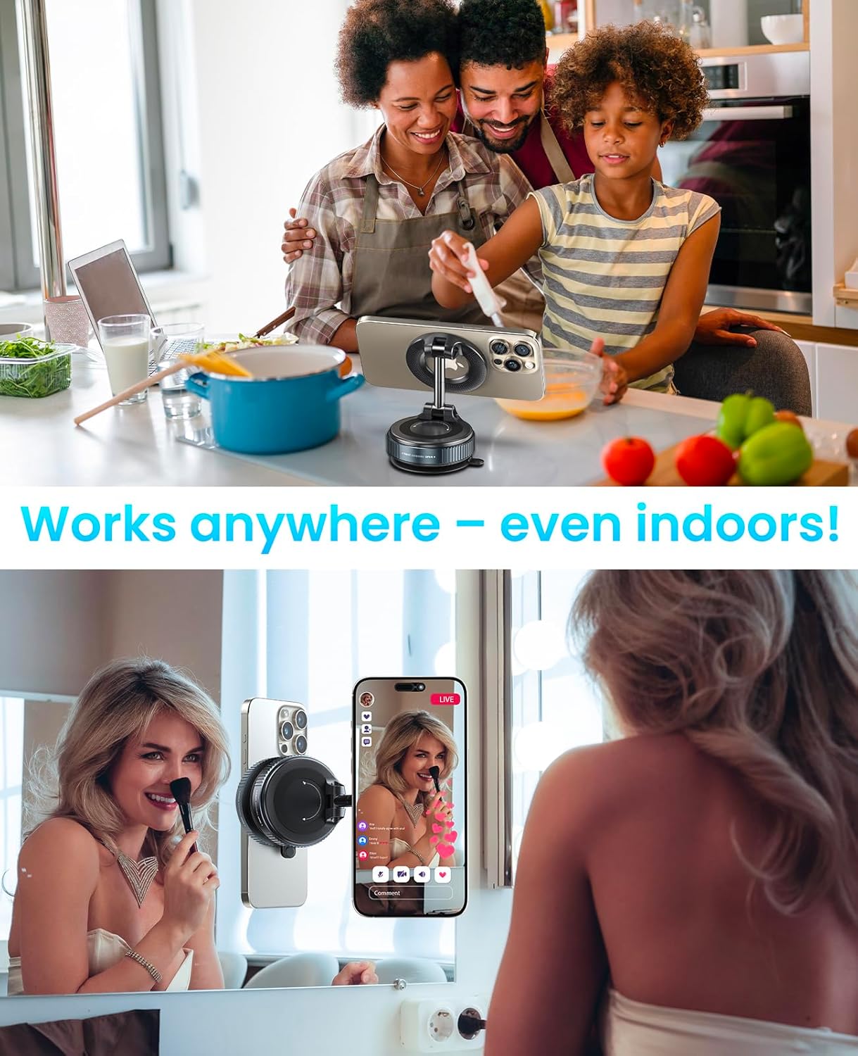 Thumbnail 5 de Jononser Handyhalterung Auto Magnetisch kompatibel 80