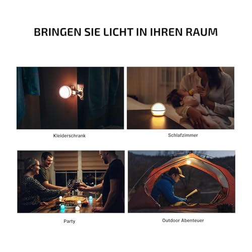 Thumbnail 7 de OLIGHT Sphere LED Nachtlicht mit App-Steuerung RGB