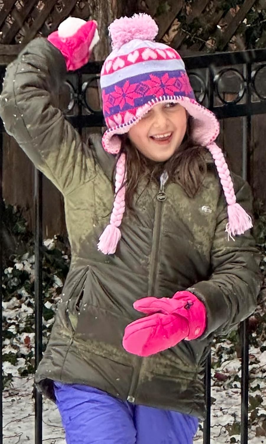 Thumbnail 6 de N'Ice Caps Kids Waterproof Snow Mittens ⚡