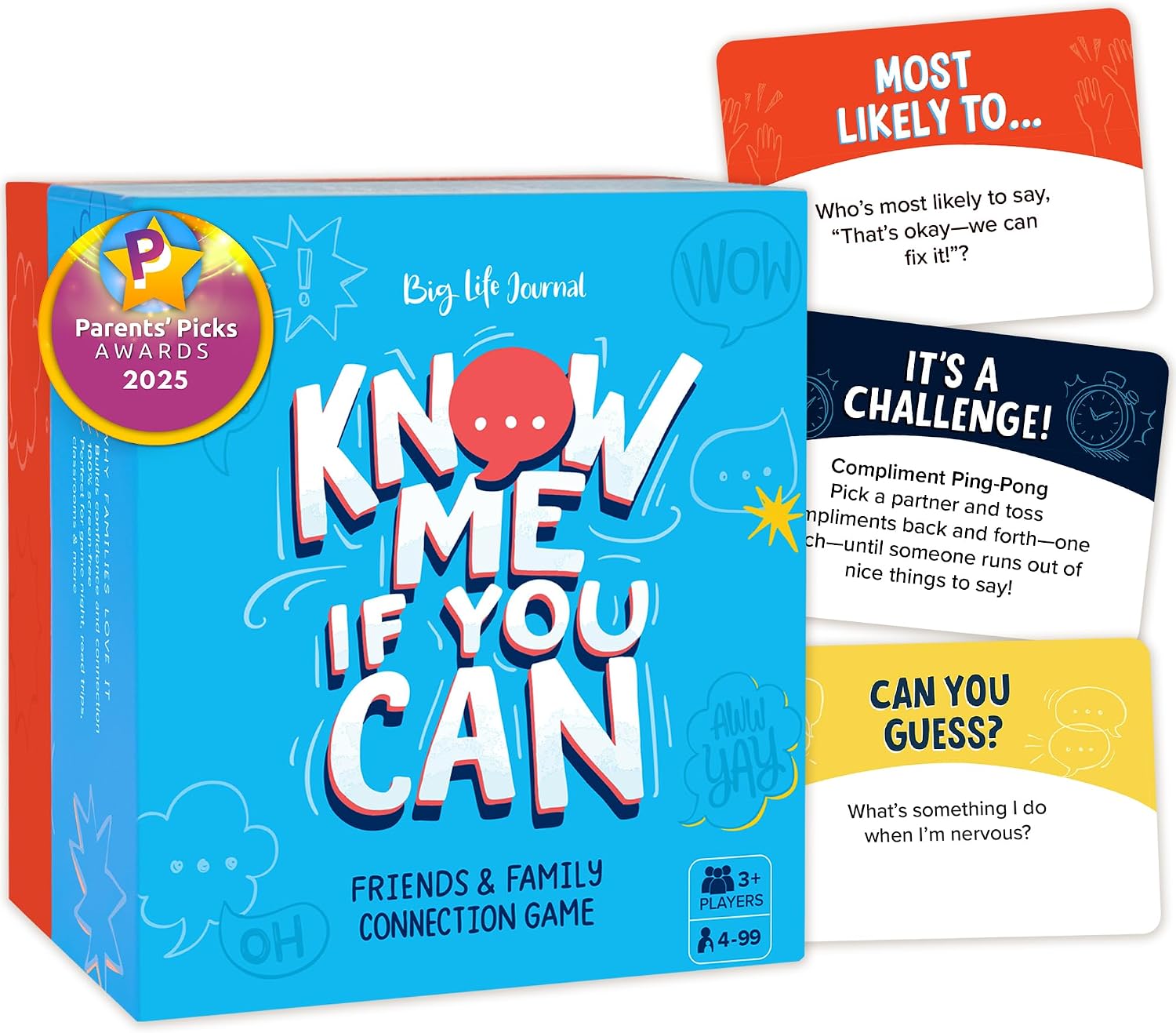 Detalle de Big Life Journal Know Me Connection Game 160 🎲