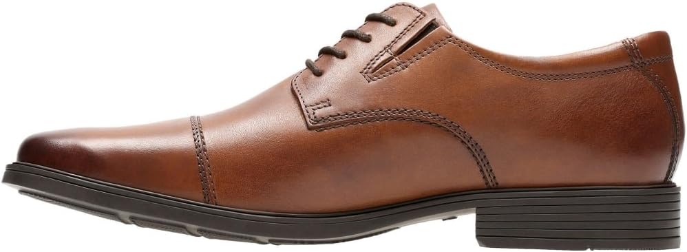 Thumbnail 6 de Clarks Tilden Cap Plat Oxford Homme en cuir souple