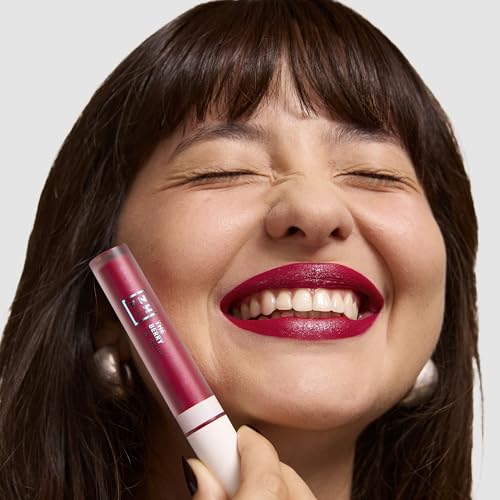 Thumbnail 3 de 3INA MAKEUP The Berry Lip Glitz — Labial líquido rojo 💄