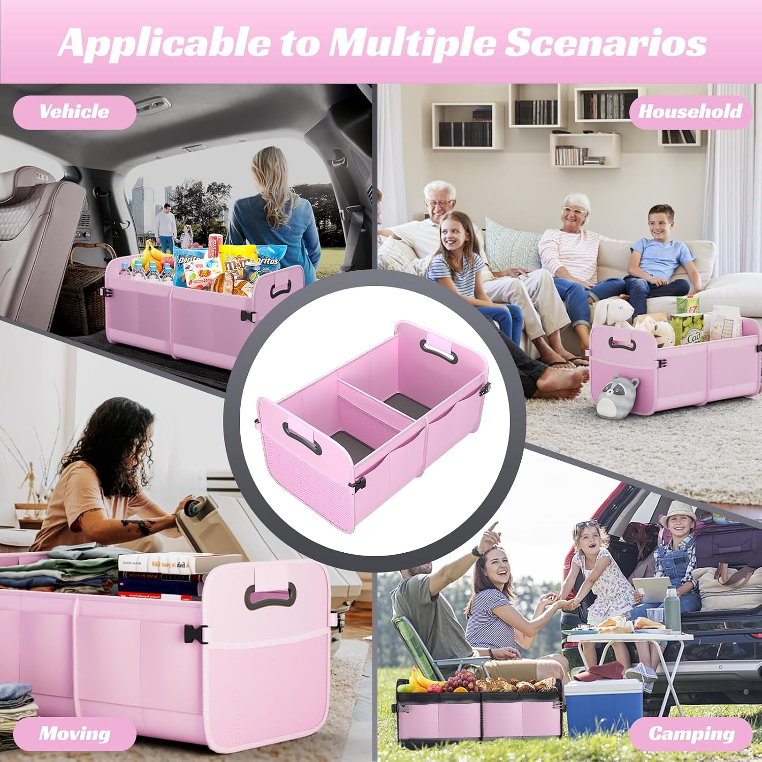 Thumbnail 6 de Sposuit Trunk Organizer 70L for Car
