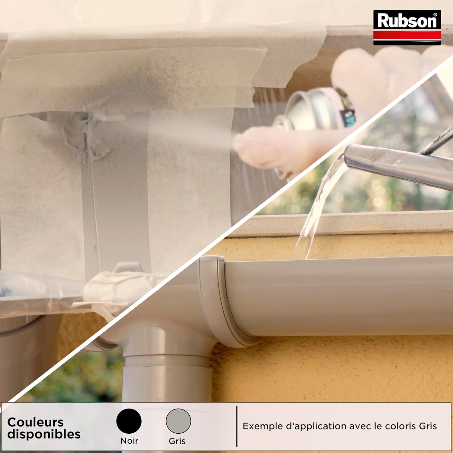Thumbnail 4 de Rubson Revêtement Waterproof en Spray Anti-Fuites Noir — aérosol 300 ml