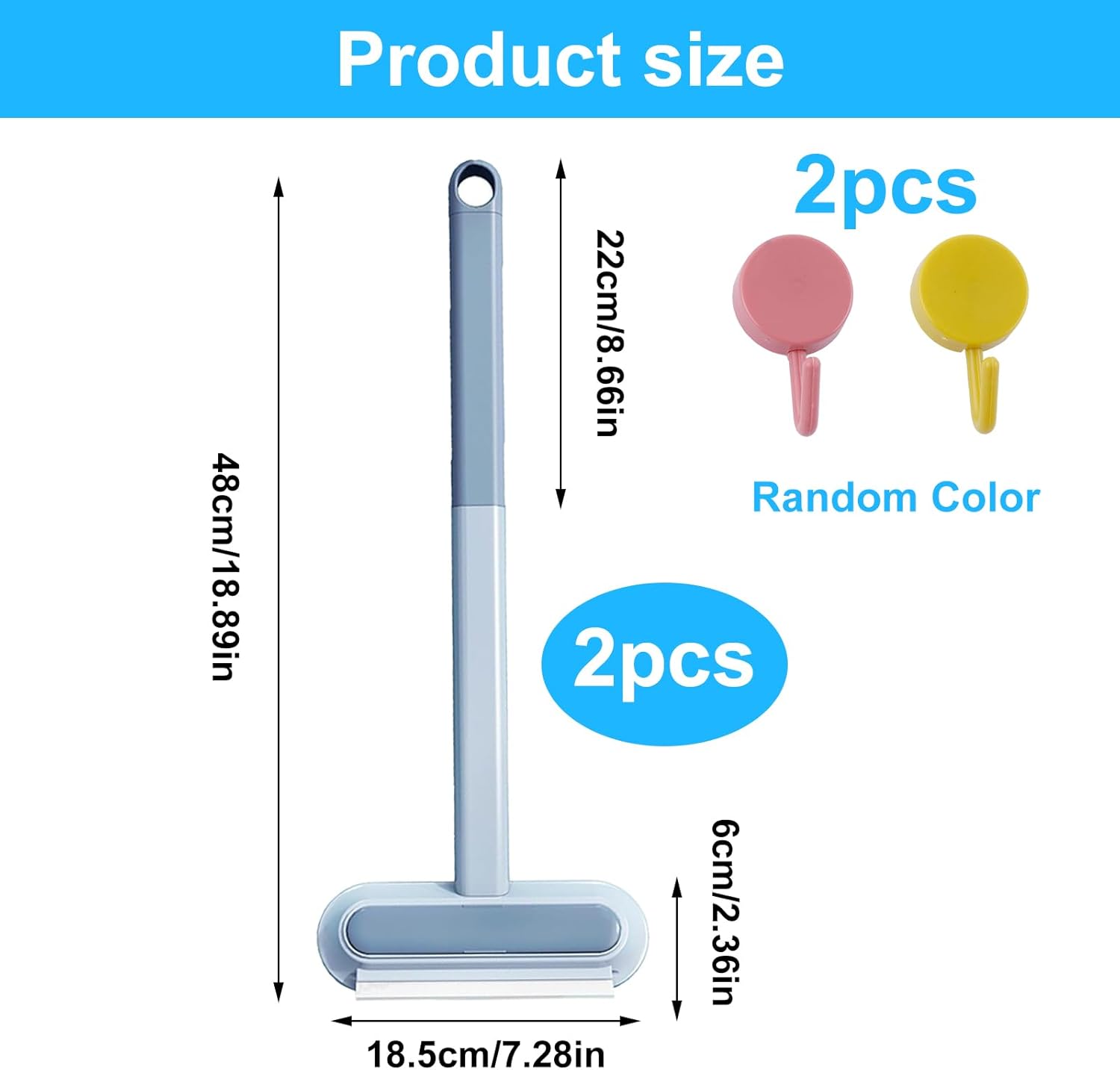Detalle 2 de FENGQQKJ Multifunctional Pet Hair Remover 2pcs