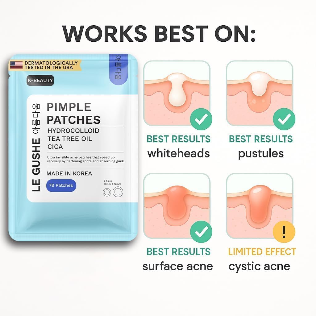 Thumbnail 4 de LE GUSHE Korean Pimple Patches 78 dots
