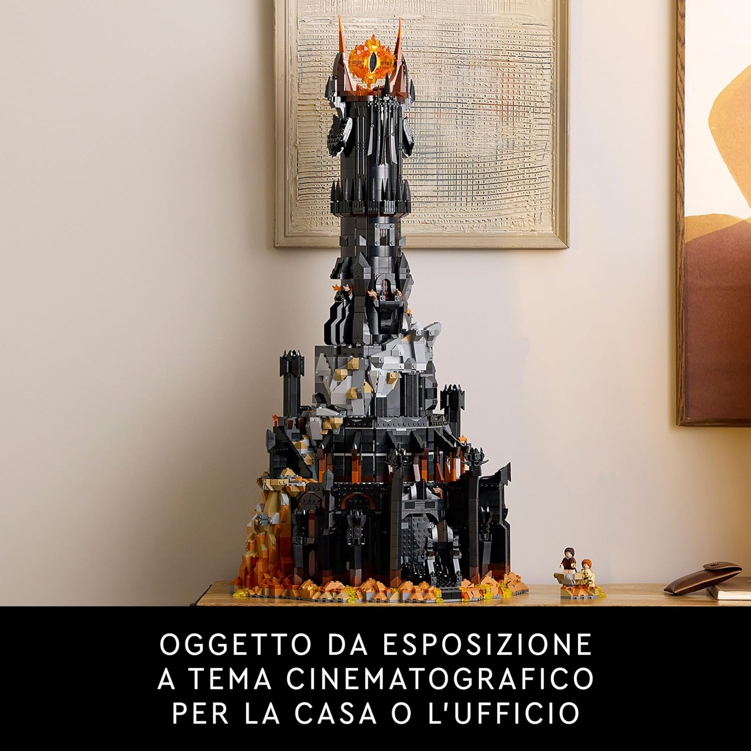 Thumbnail 5 de LEGO Icons Il Signore degli Anelli 10333 Barad-dûr: modellino da costruire con personaggi e funzioni luminose