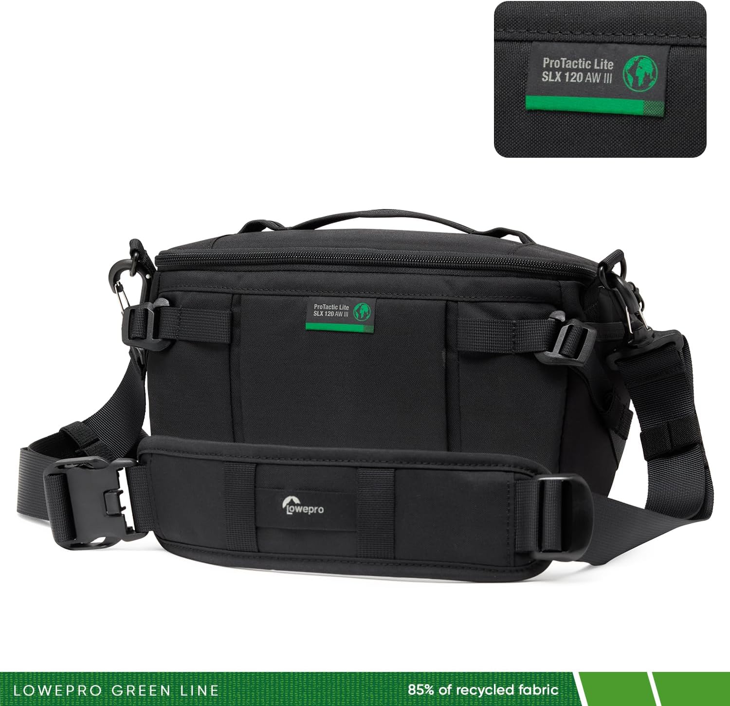 Thumbnail 4 de Lowepro ProTactic Lite SLX 120 AW III : sac photo bandoulière léger 5 L avec housse anti-pluie