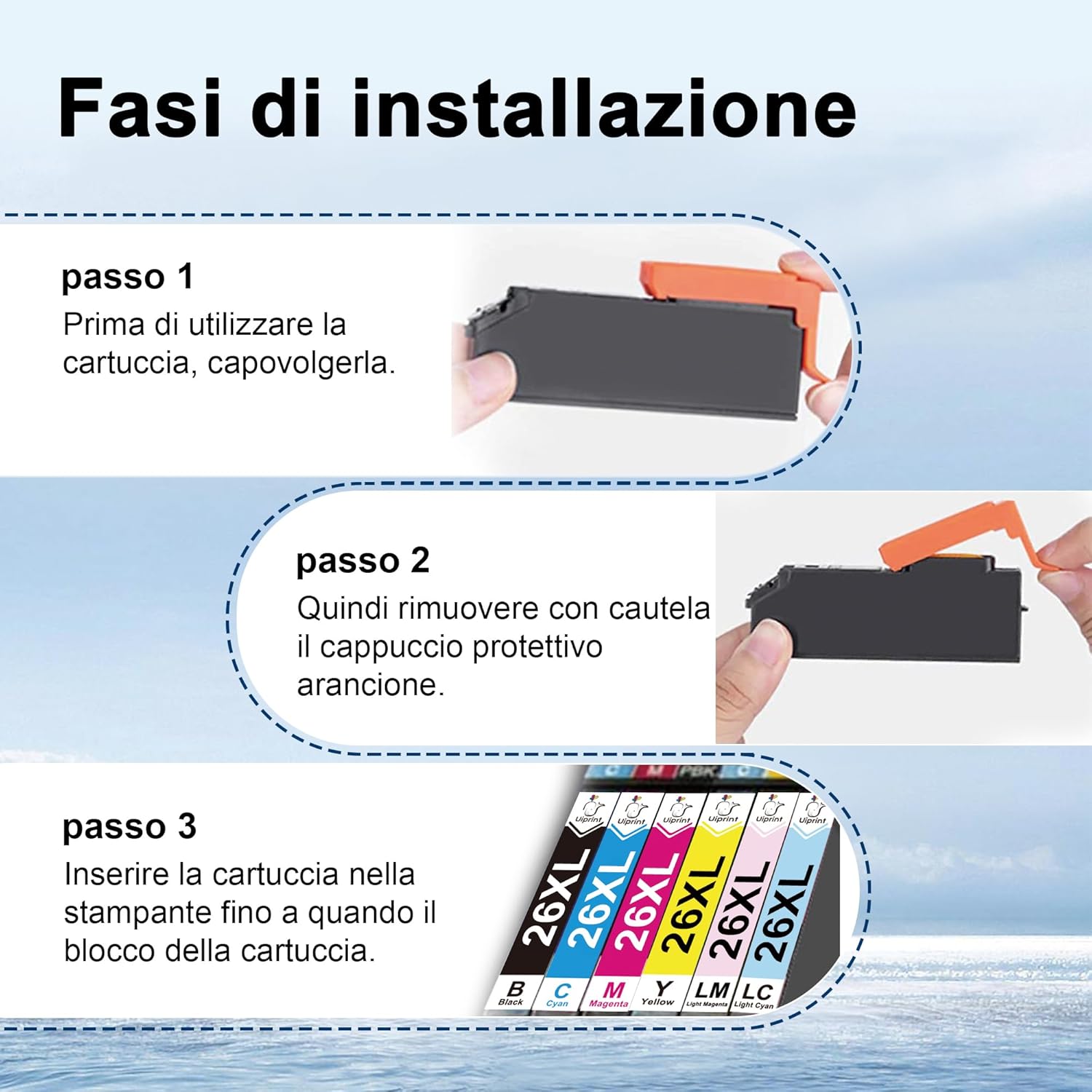 Thumbnail 4 de Uiprint 26XL cartucce Epson compatibili 15-pack