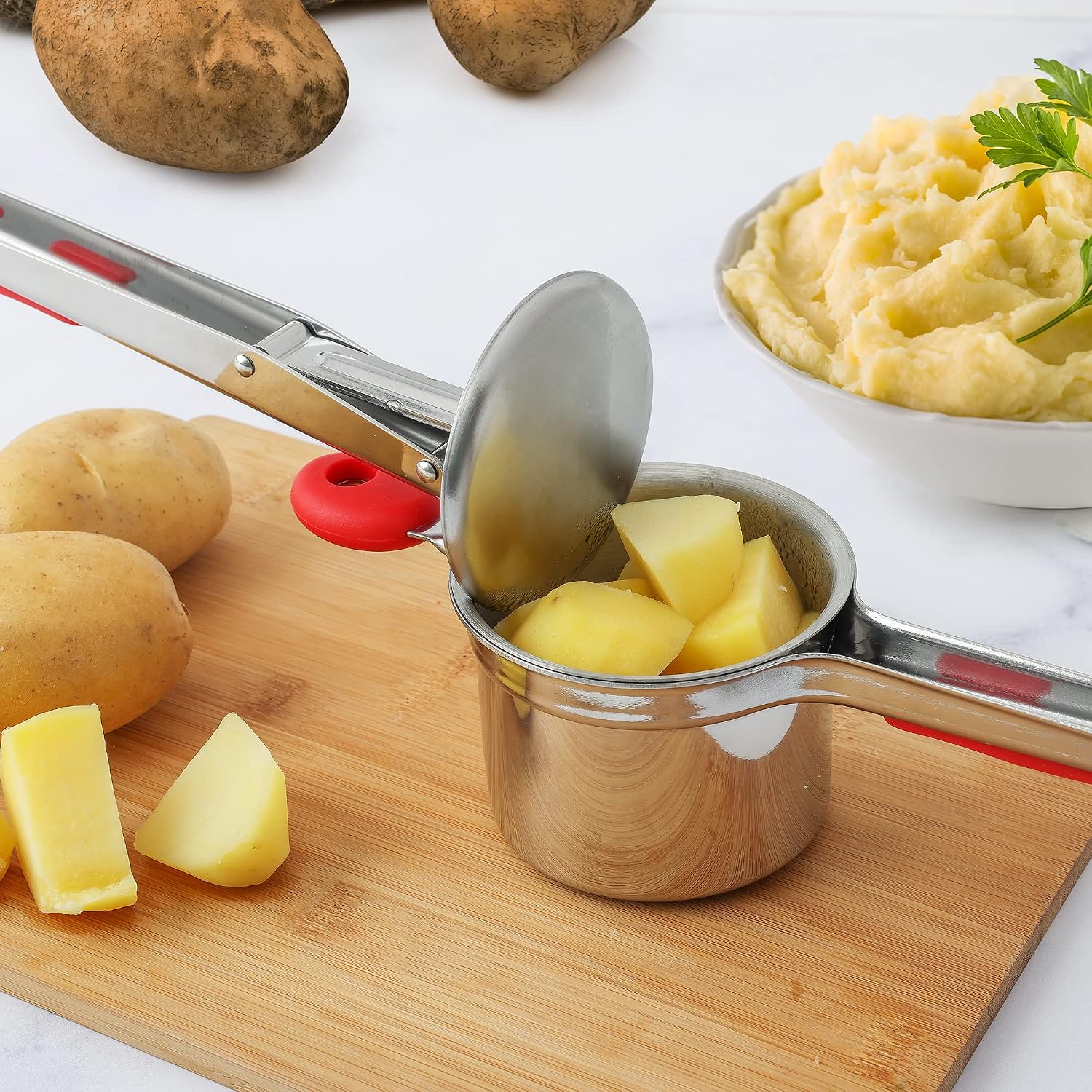 Thumbnail 6 de Zulay Kitchen 15oz Potato Ricer Mash Tool 🥔