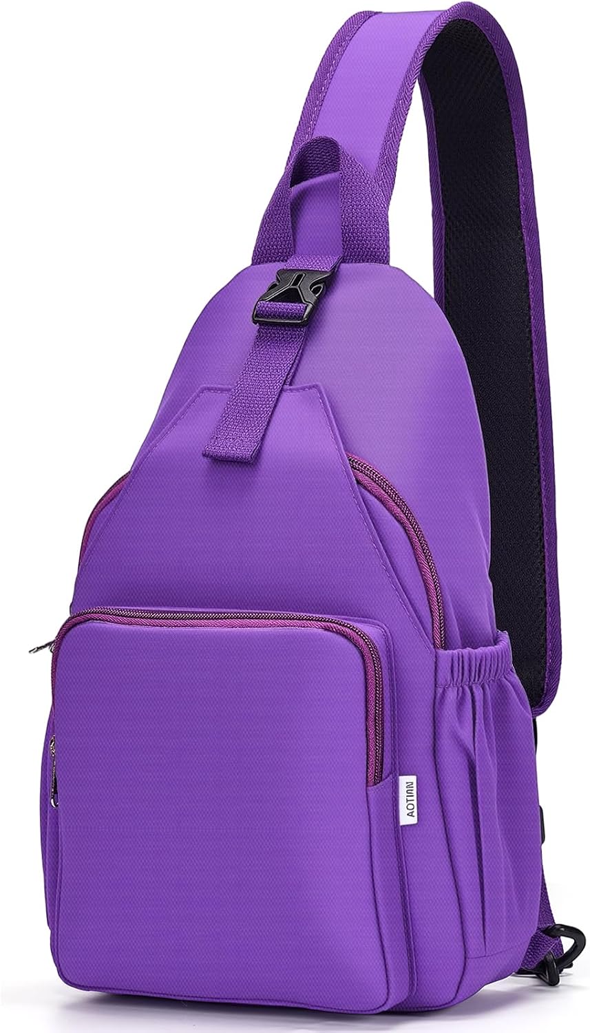 Detalle de AOTIAN compacte schoudertas voor tablet van 11 inch, 23 x 9,5 x 38 cm