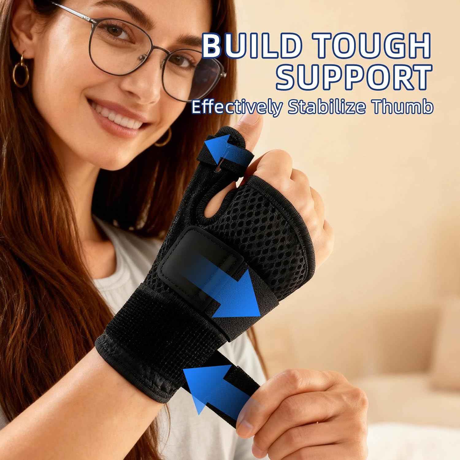 Thumbnail 1 de Bagtopia Thumb Splint Support Brace for Arthritis & Carpal Tunnel