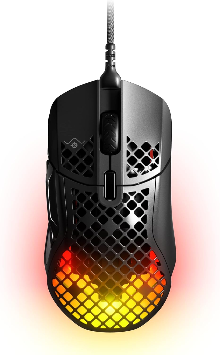 Thumbnail 1 de SteelSeries Aerox 5 Holey RGB Gaming Mouse (Ultra-light, IP54 water-resistant, TrueMove Air optical sensor)
