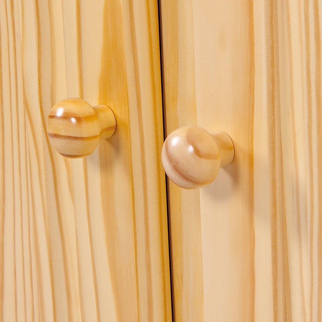 Thumbnail 5 de Inter Link - Cassettiera rustica, credenza e buffet in pino massiccio, 3 ante e 3 cassetti – Stile rustico, laccato naturale