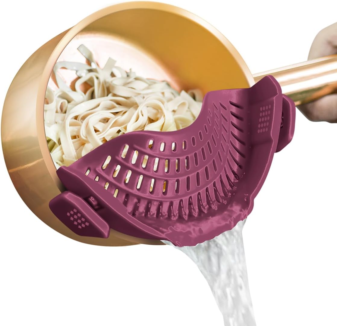 AUOON Silicone Clip Strainer 🥣