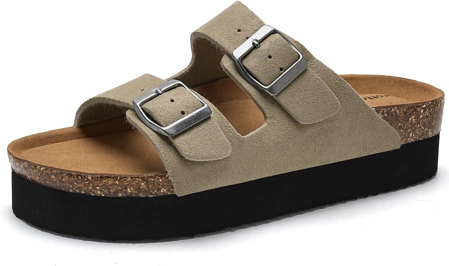 Thumbnail 6 de Torotto Damen Pantoletten Sandalen – Bequeme Classic Clogs aus Synthetik, Medium Weite