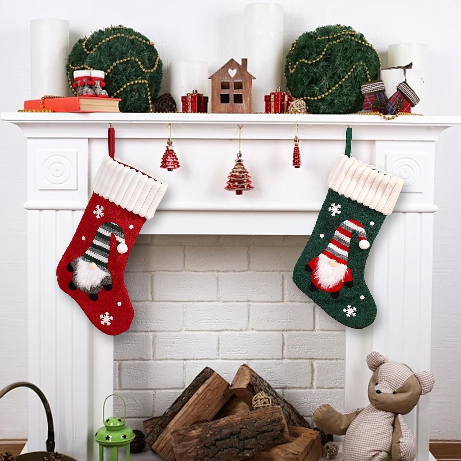 Thumbnail 5 de SEDEX Set of 2 17.3" Christmas Stockings ๐