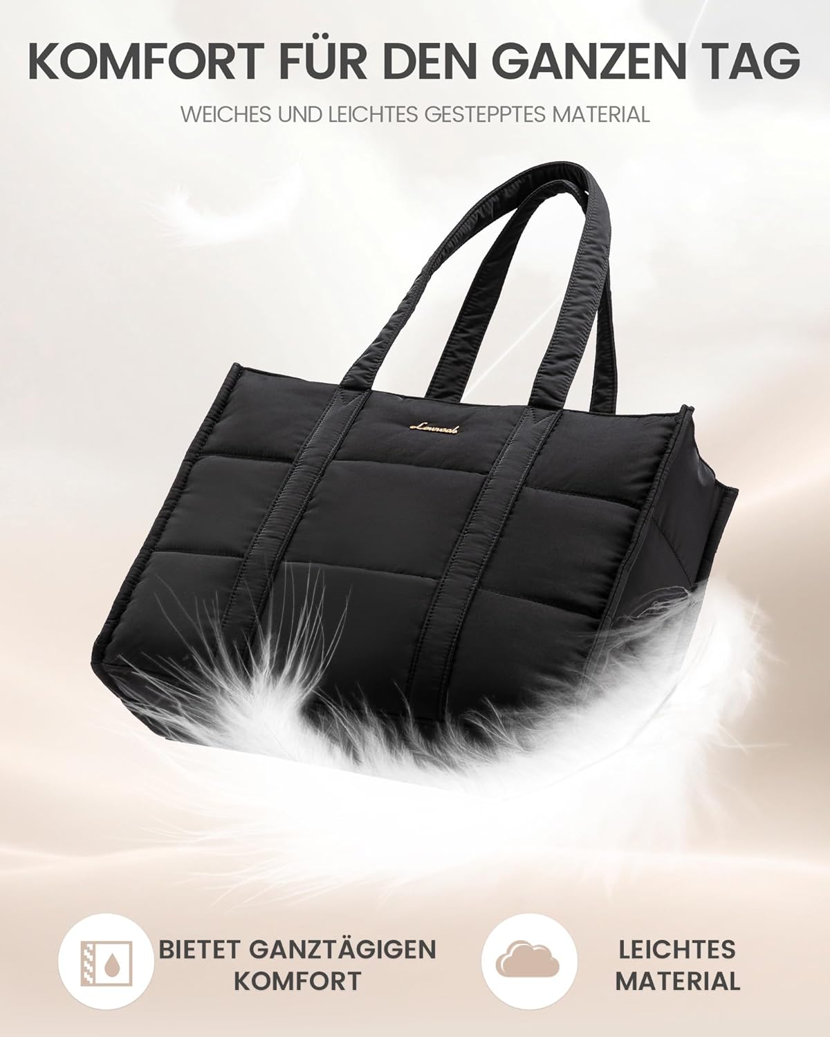 Thumbnail 3 de LOVEVOOK Handtasche Laptoptasche 15,6 Zoll 👜