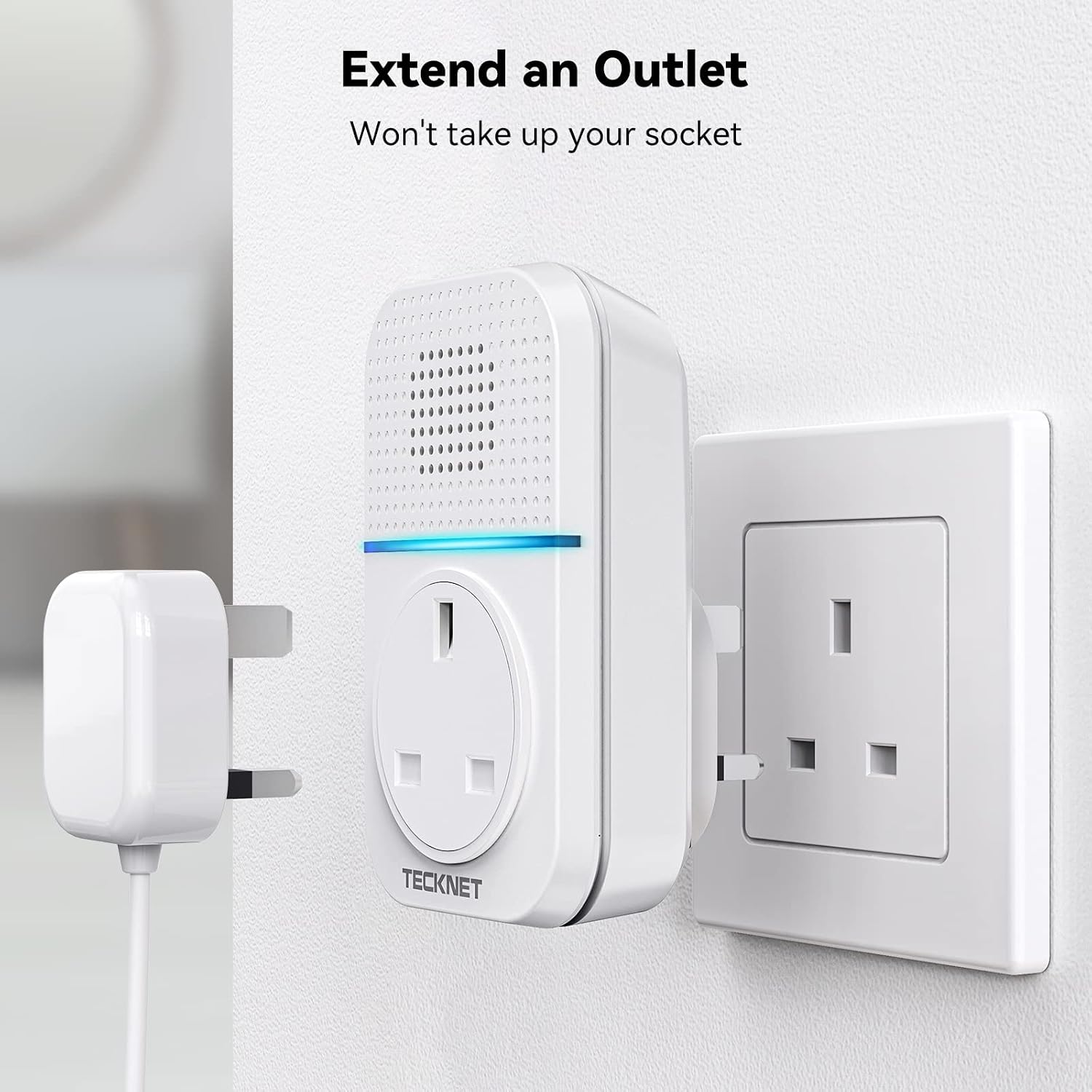 Thumbnail 1 de TECKNET Wireless Doorbell Self-Powered