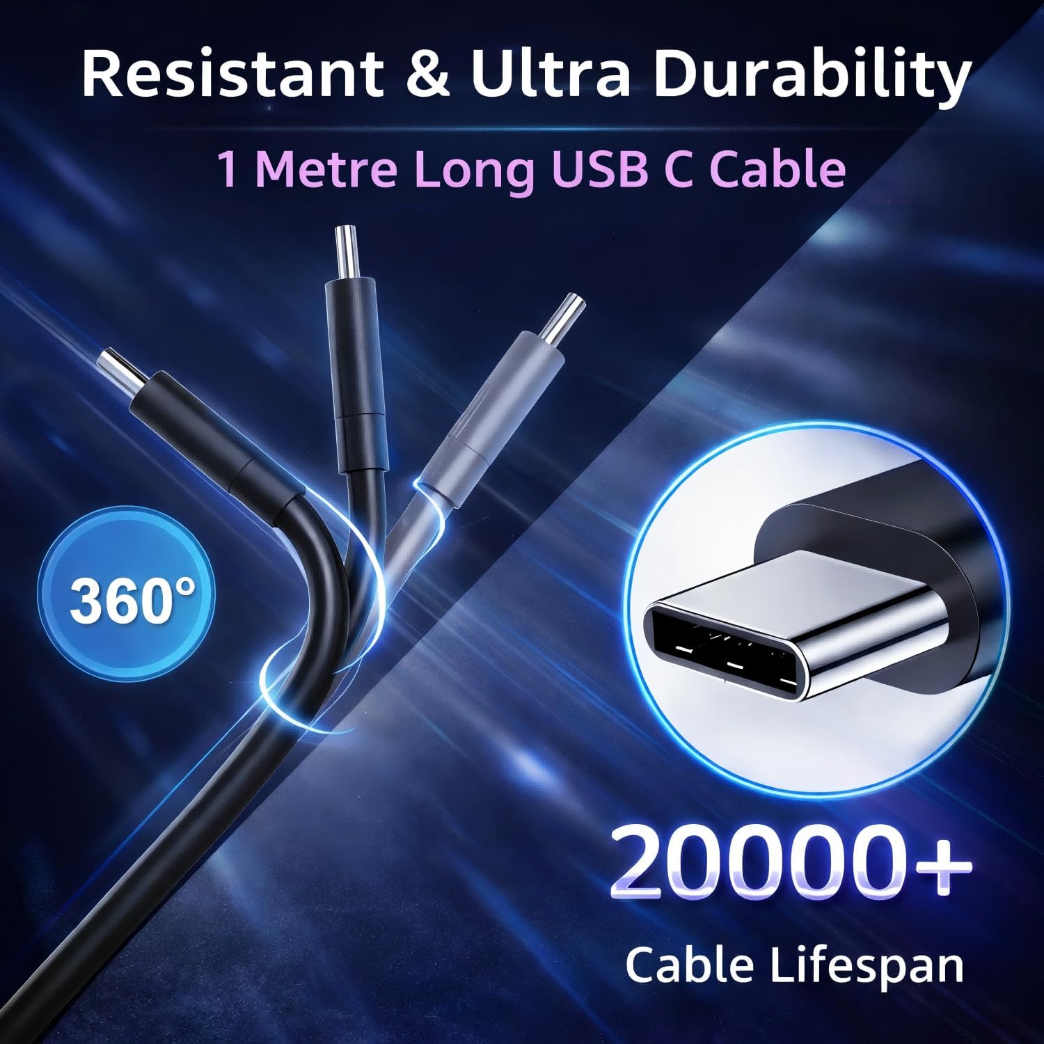 Thumbnail 3 de 45W USB-C Charger for Samsung Galaxy Series with 1m USB-C Cable