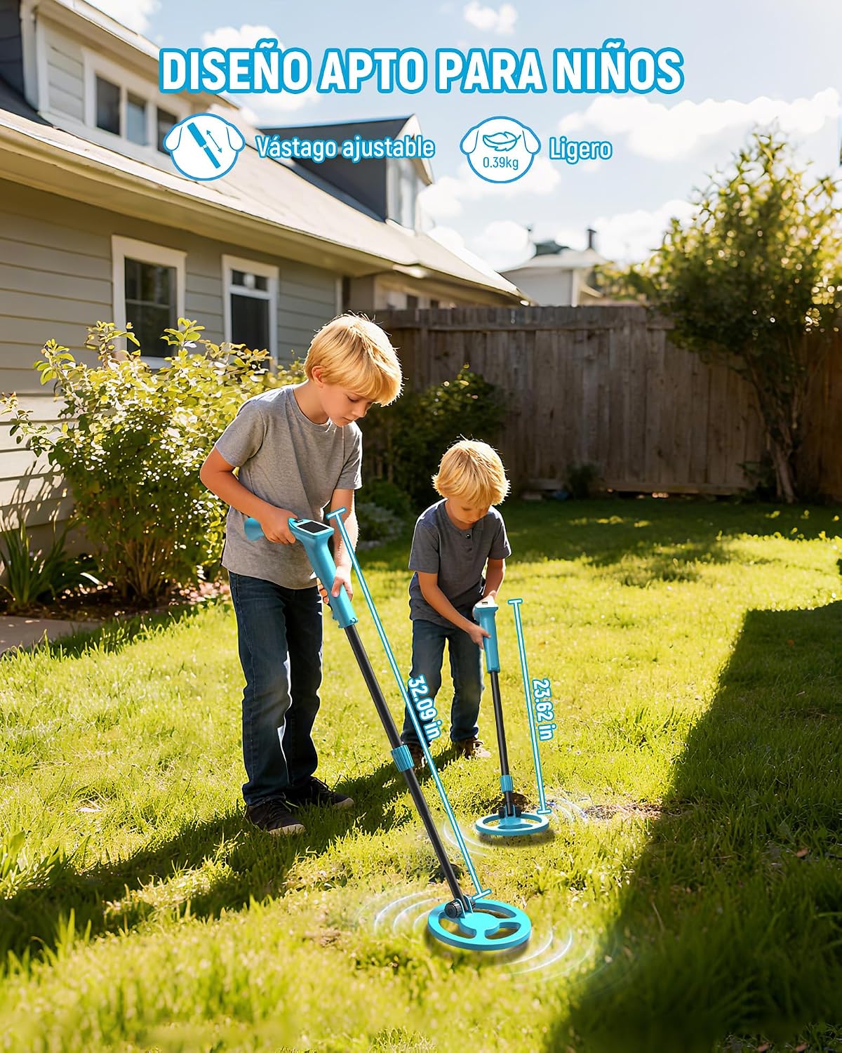 Detalle 2 de KAIWEETS Détecteur de Métaux 2025 390 g