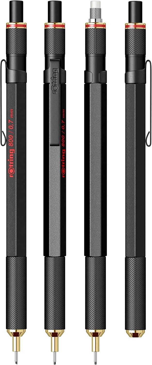 Detalle de Rotring 800 Druckbleistift 0,7 mm Schwarz