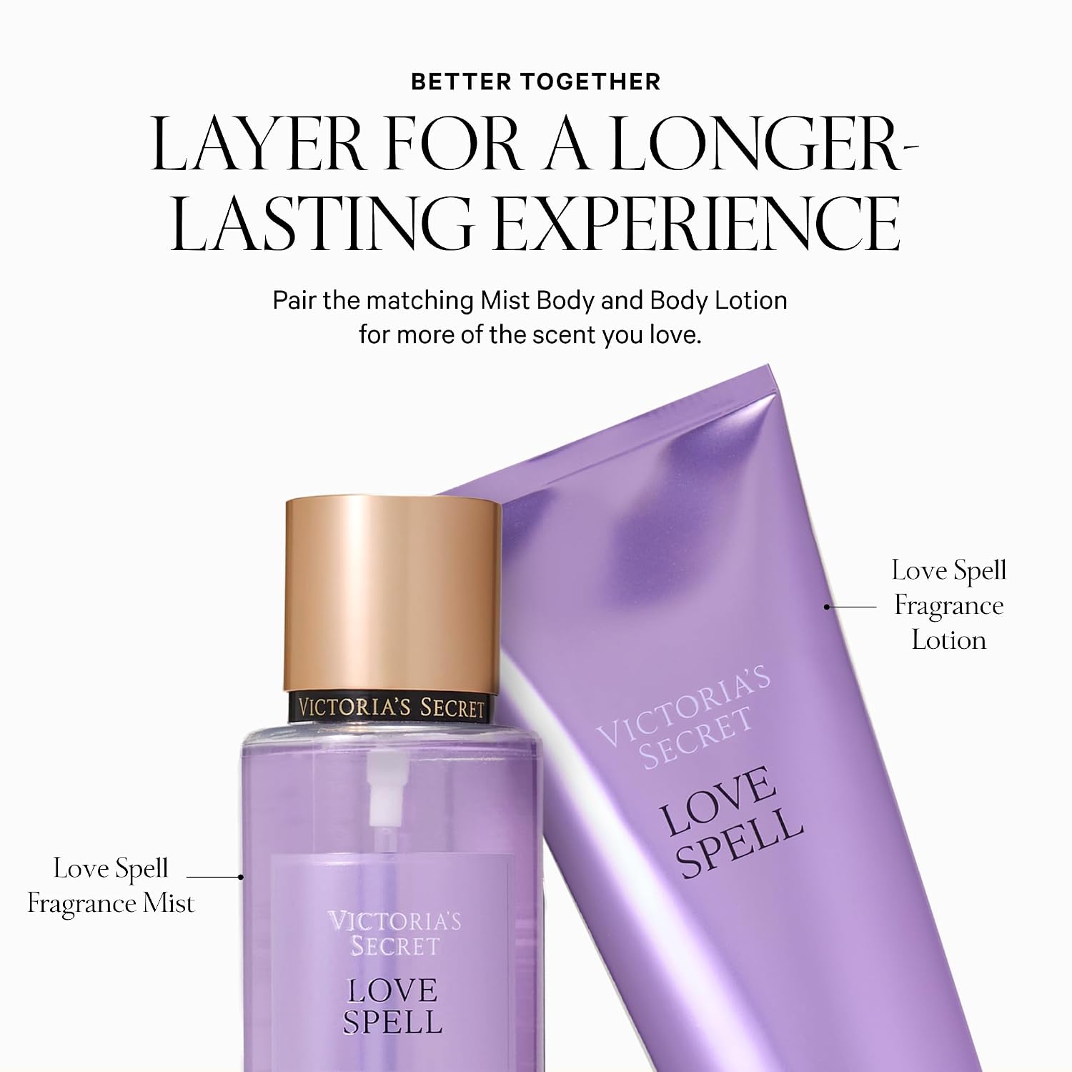 Detalle 2 de Victoria's Secret 10002925 Love Spell Body Fragrance Mist, 8.4 fl oz